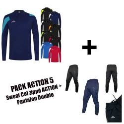 Sweat Zippé ACTION +Pantalon Double V² ELDERA-www.gdboules;com