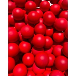 Lot de 10 Buts en Buis 36 mm Rouge Fluo