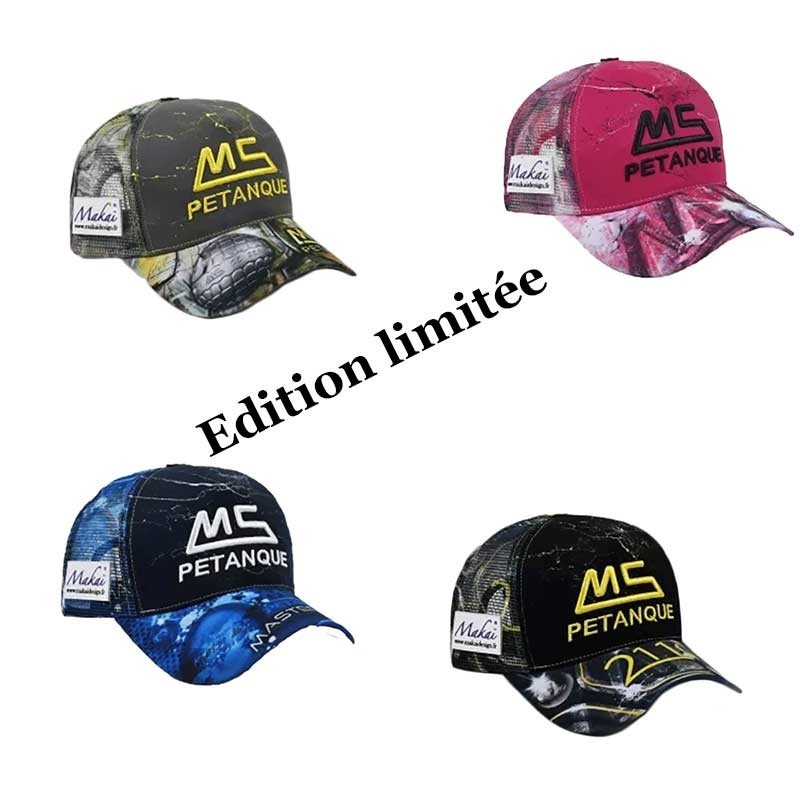 CASQUETTES MAKAI MS PETANQUE EDITION LIMITEE