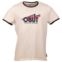 T-shirt MIXTE Blanc Retro OBUT