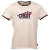 T-shirt MIXTE Blanc Retro OBUT