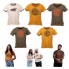 T-SHIRT OBUT MOUTARDE HOMME