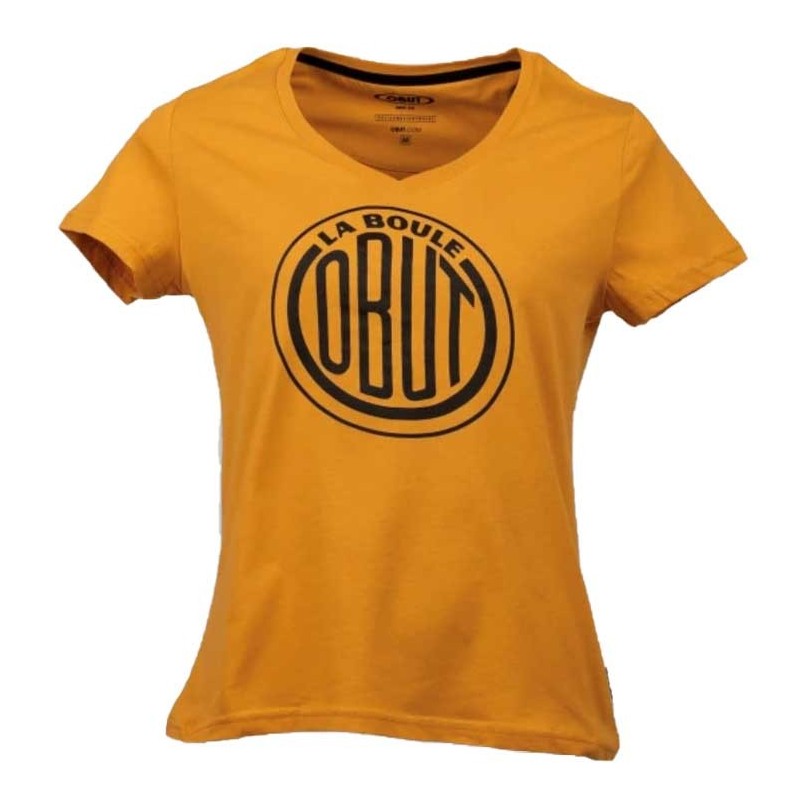 T-Shirt FEMME Moutarde OBUT