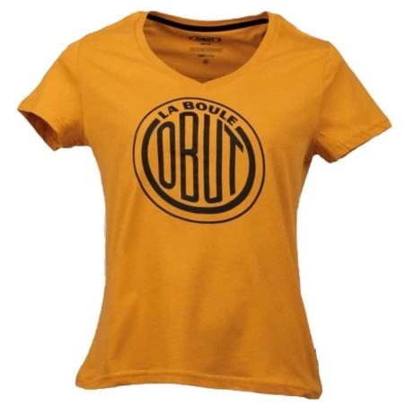 T-Shirt FEMME Moutarde OBUT