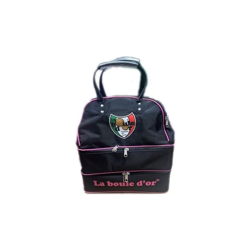 Sac de lyonnaise LA BOULE D'OR double fond 4 boules 111DF;www.gdboules.com