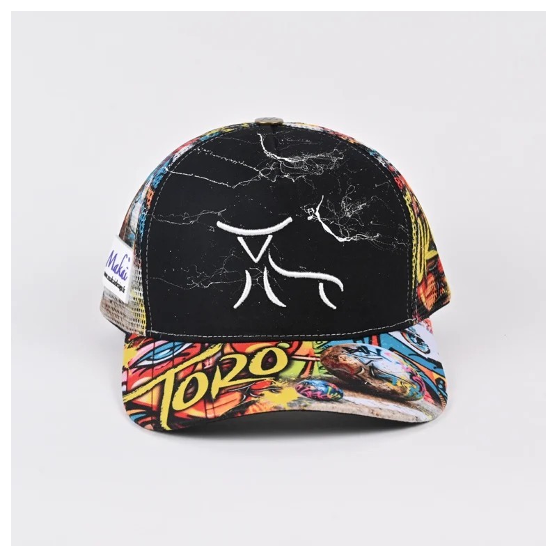 Casquette Makai Toropetank Blanche et Noire