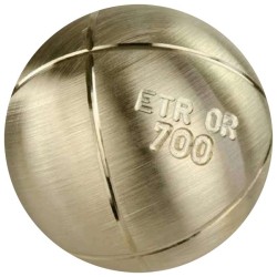 BOULES de pétanque UNIBLOC ETR OR