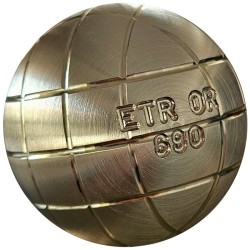 BOULES de pétanque UNIBLOC ETR OR