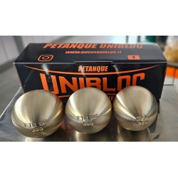 Boules de pétanque UNIBLOC ETR OR