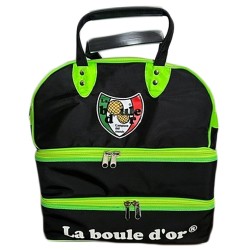 Sac de lyonnaise LA BOULE D'OR double fond 4 boules 111DF;www.gdboules.com