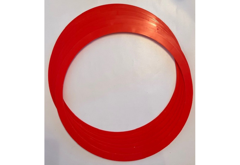 Cercles rigides Rouge